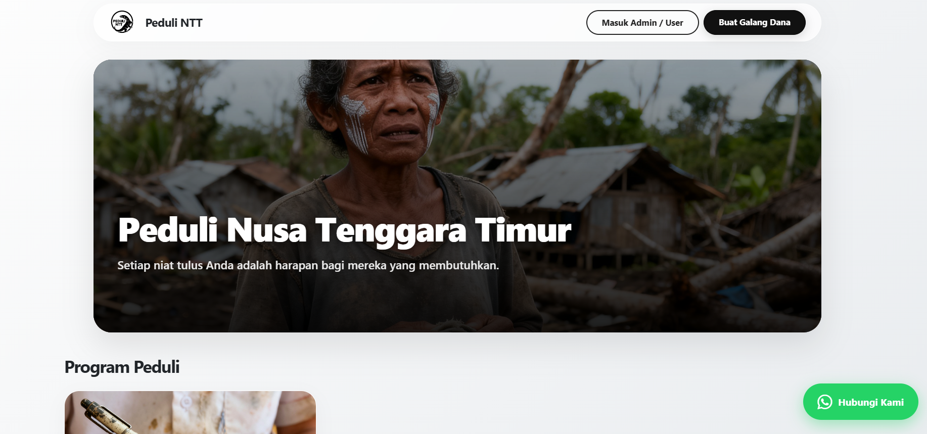 Website Donasi 